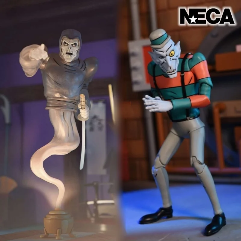 네카 TMNT 크리피 에디 시바노 사마 액션 피규어 54509 정품 PVC 가동 피규어 애니메이션 닌자 컬렉션 선물 장식 장난감
