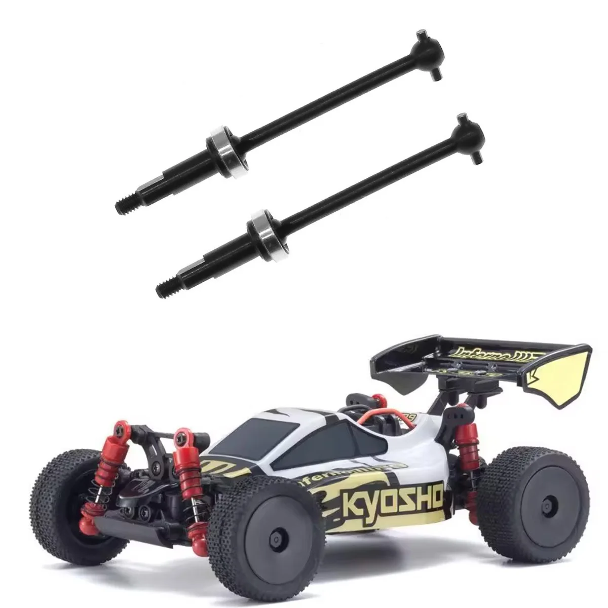 

45# Steel Drive Shaft CVD Driveshaft for Kyosho Miniz Buggy 1/24 RC Car Upgrade Parts Accessories