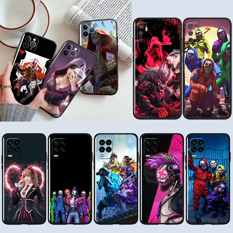 Чехол для телефона EZ10 F-Free F-Fire для Realme Narzo 50i 30A 20 Pro C33 C30 C25Y C21 C21Y C20 C20A C17 C15 C12 C11 Чехол для телефона EZ10 F-Free F-Fire для Realme Narzo 50i 30A 20 Pro C33 C30 C25Y C21 C21Y C20 C20A C17 C15 C12 C11