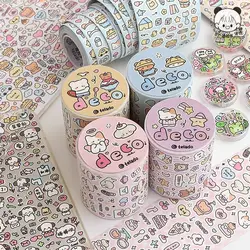 MINKYS 5M Graffiti Hand Tent Tape Colorful Letter Symbols Cute Cartoon Creative Decorative Stickers