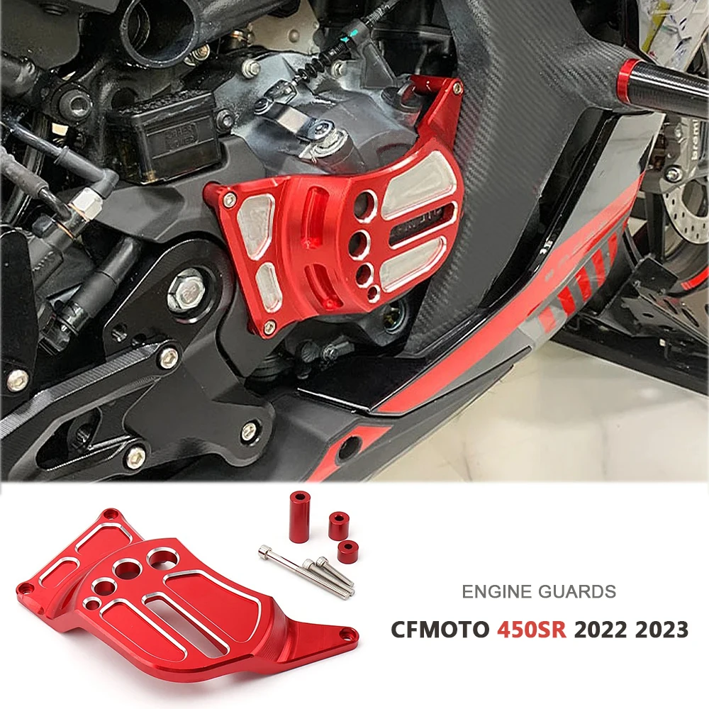 

Защитная крышка двигателя, боковой чехол, слайдер для CFMOTO 450SR 450 SR 450sr 2022 2023, аксессуары для мотоциклов, защита от столкновений