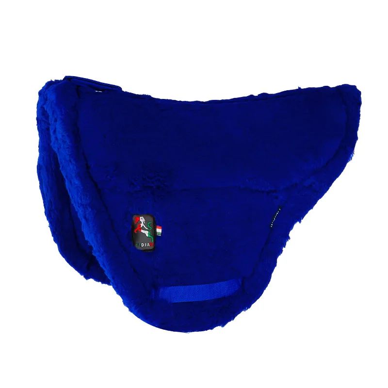 แผ่นรองอานหนังเย็บด้ายแดงสำหรับทีมขี่ม้าแบรนด์ดัง