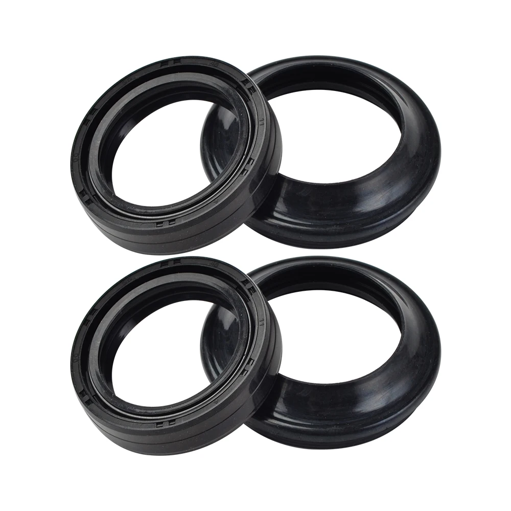 Fork Oil Dust Seal Kit For Buell Blast 2000-2009 Cobra CX65 2007-2013 Honda CR80R 1996-2002 Kawasaki EX250F Ninja 250R 2008-2012