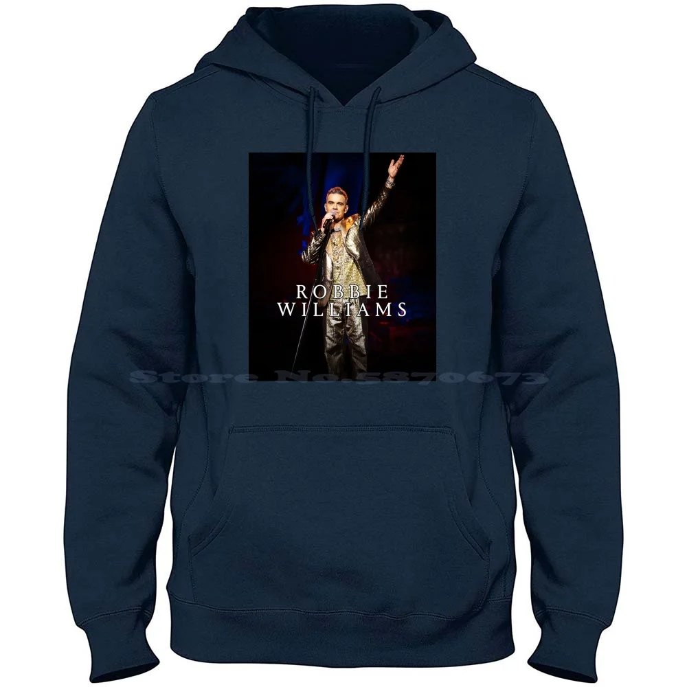 Concert Of Williams Xxv Annyversary 100% Cotton Hoodie T Shirt Robbie Tour 2022 2023 Album Cover Logo Songs Live Concert Europe