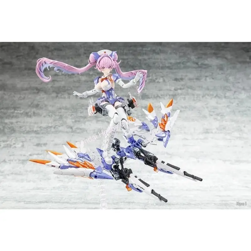 KOTOBUKIYA Megami Device Desire Maiden Medic 1/1 Scale Assembly Model Kit - 17cm Poseable Mecha Girl with Bonus Hair Parts