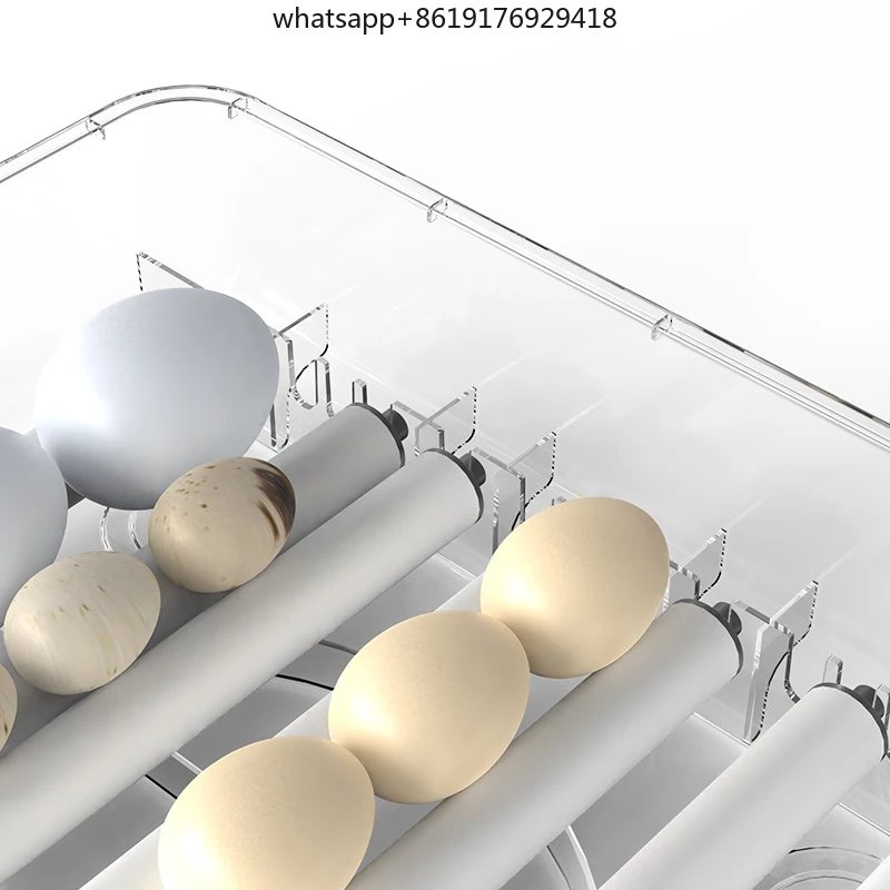 Incubadora de huevos HHD 216, incubadora de aves de corral completamente automática, incubadora de huevos de gallina