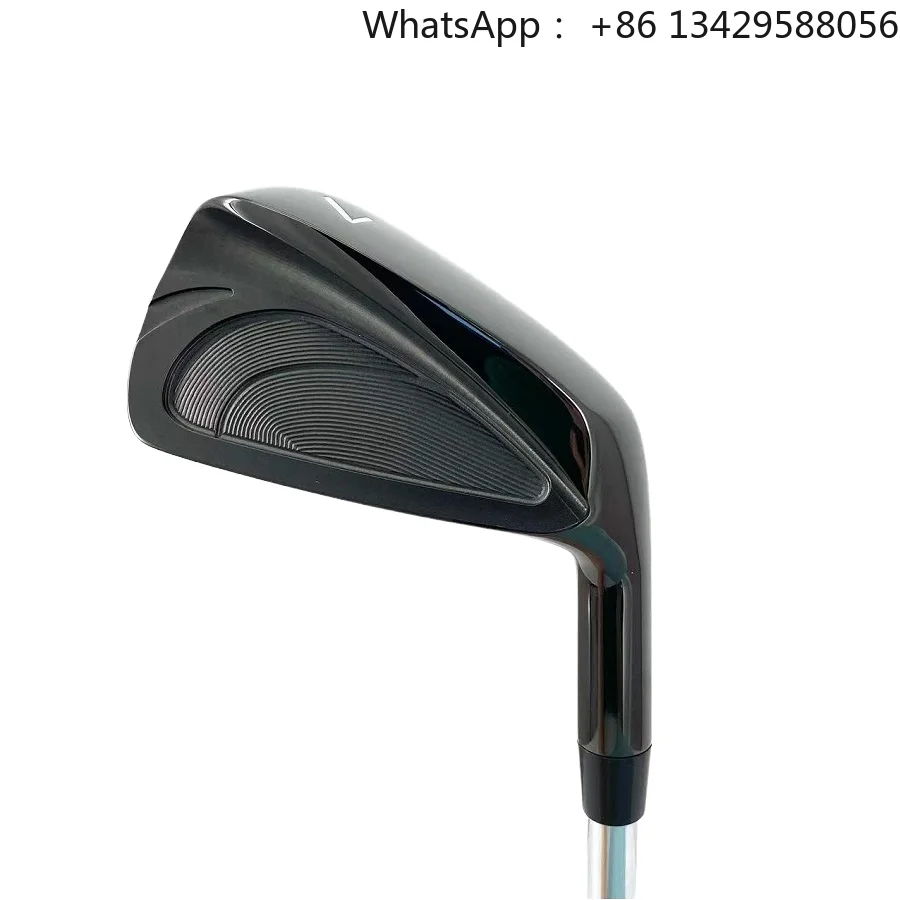 Men Performance Golf Irons Brazed Titanium Face Forged Steel Body High Forgiveness Soft Feel for Outdoor Match Training OEM Logo