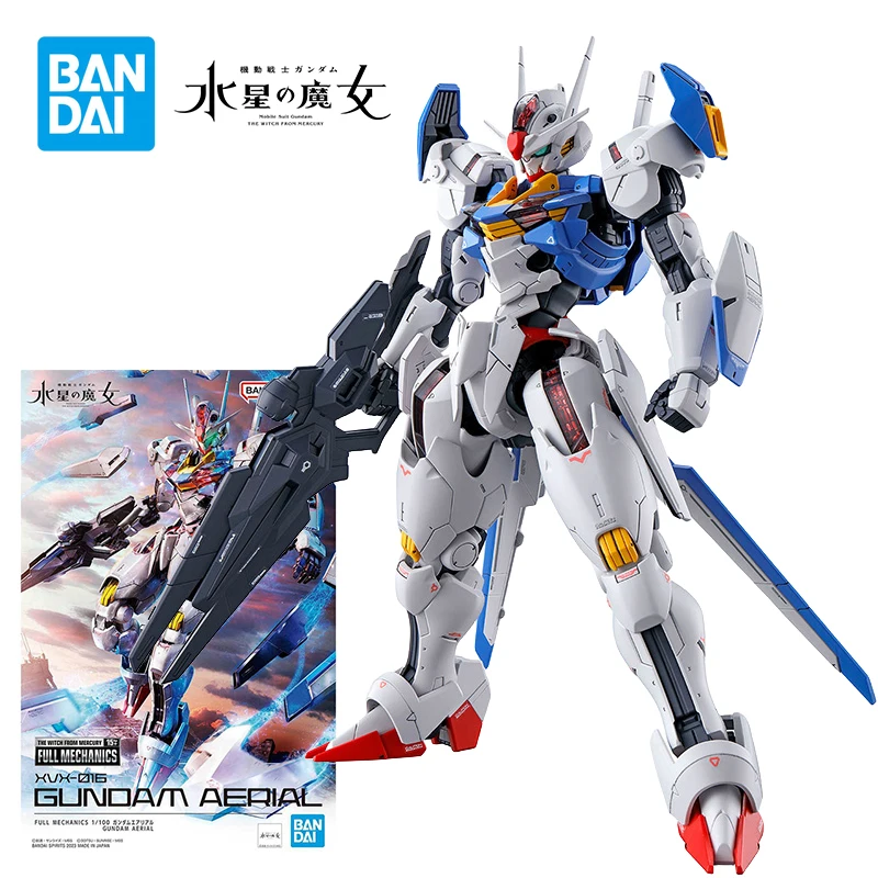 

Bandai FM Full Mechanics 1/100 XVX-016 Gundam Воздушные Фигурки The Witch From Mercury Аниме Модель Комплект Игрушки для Мальчиков