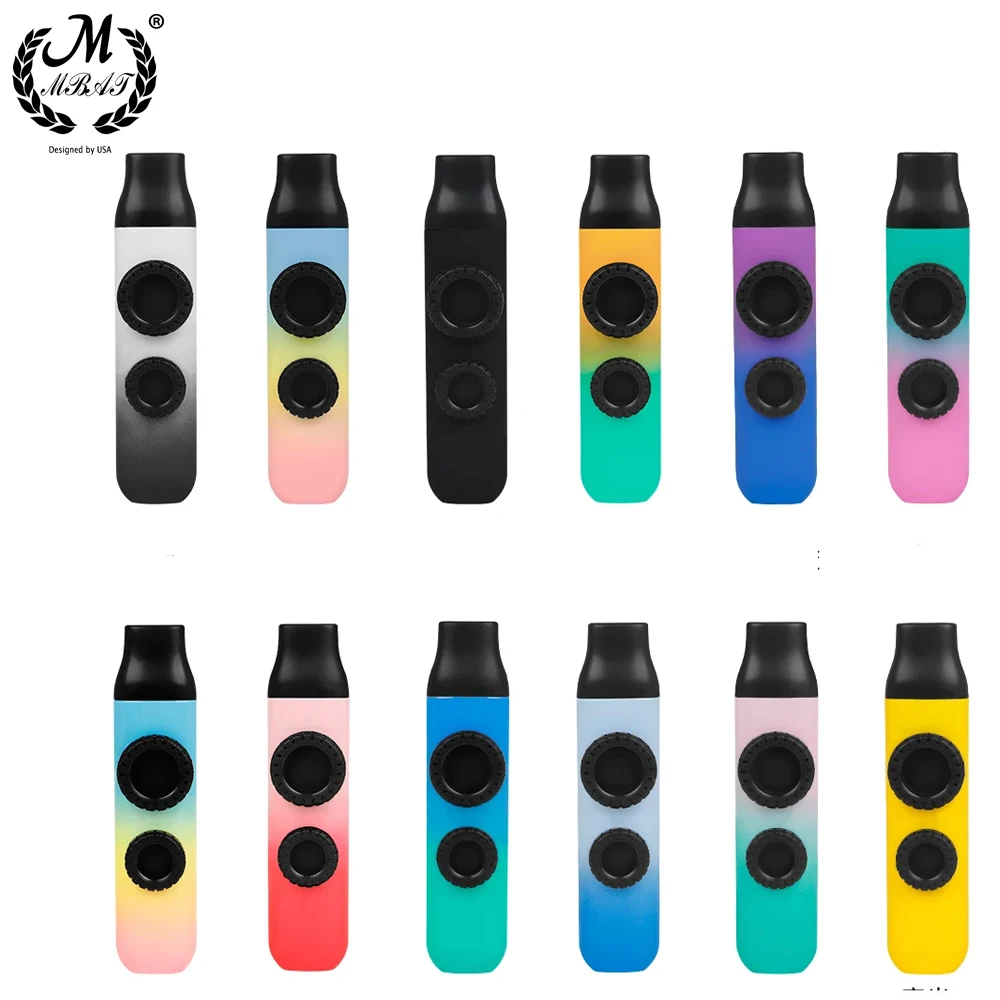 Orff instrumento ABS Kazoo profesional de gama alta, Color Kazuro, película de doble flauta, alta y baja frecuencia Kazoo