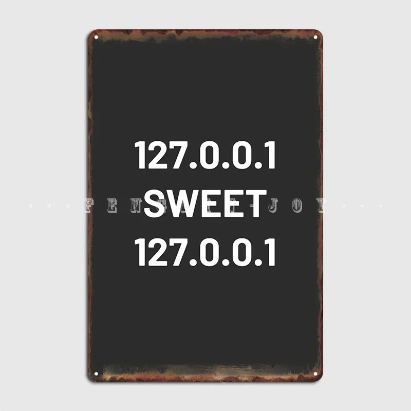 المنزل الحلو المنزل لوحة معدنية المشارك نادي غرفة المعيشة المنزلي مخصص جدار ديكور تين تسجيل ملصق