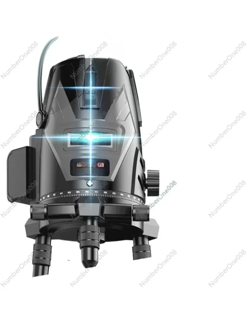Laser 3 Lines 5 Lines High Precision Strong Light Hairline Rule Infrared Outdoor Automatic Adjustment Gradienter