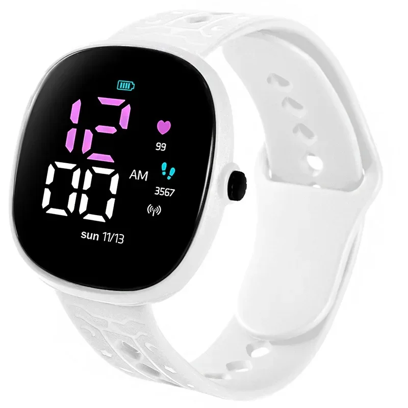 Nuevo Reloj electrónico LED para estudiantes, reloj de pulsera para niños, reloj Digital deportivo resistente al agua para niños