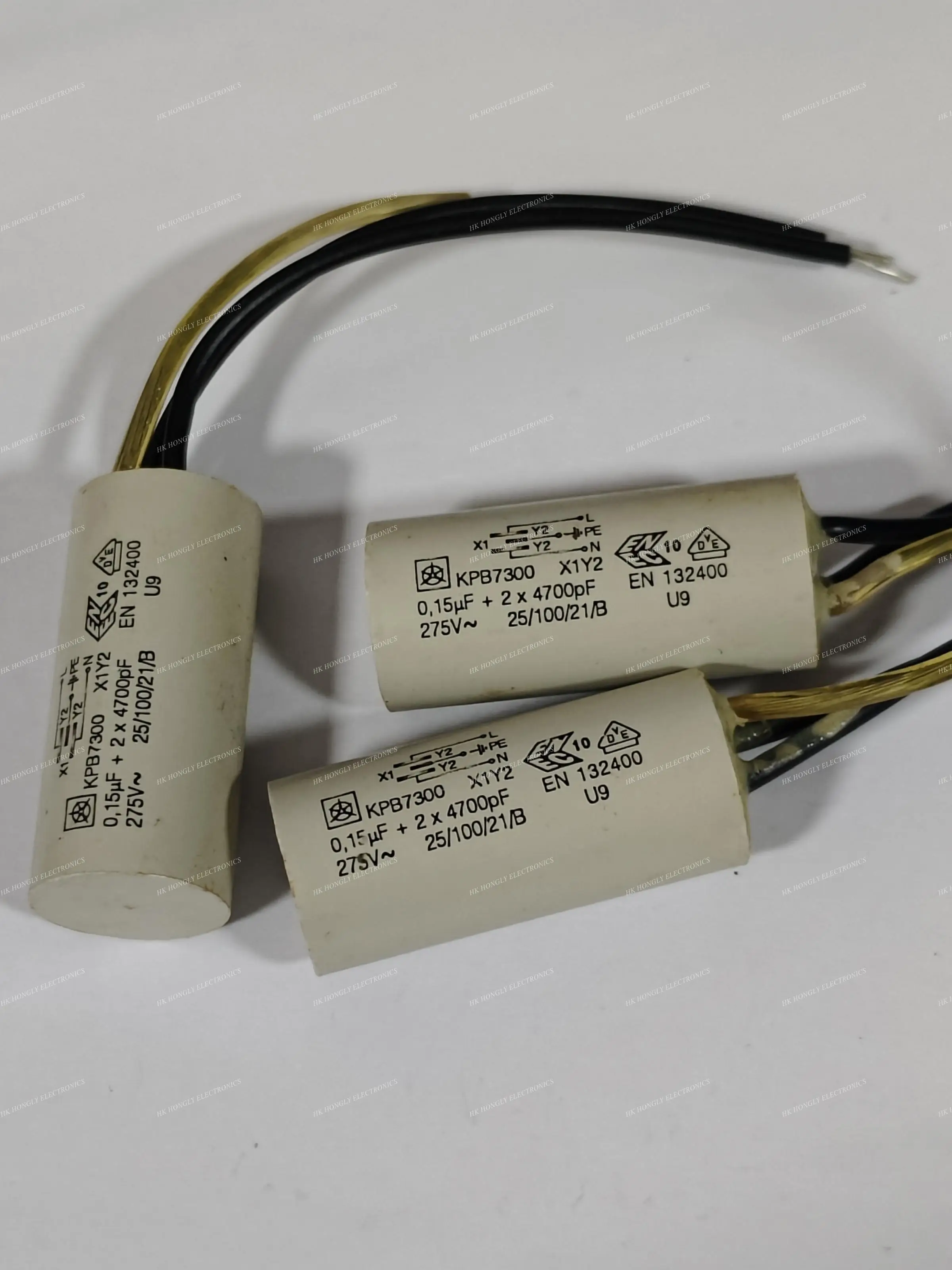 1PC KPB7300 X1Y2 0.15UF+2x4700PF 154 275VAC Film Capacitor