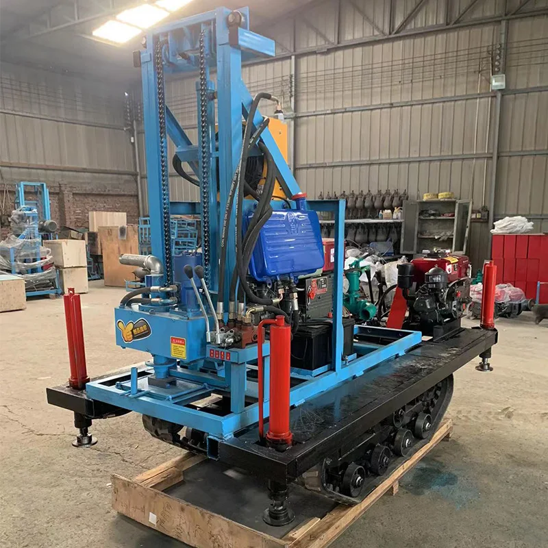 

Customised Portable Water Well Drilling Rig For Farm Irrigation Home Garden Small Building Piling Energy Saving Easy Operation