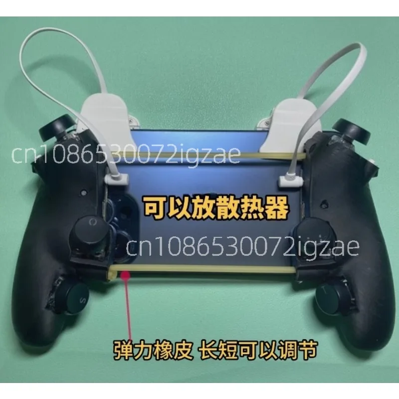 Applicable To Phone Six 6 Keys Eight 8 Fingers Artifact Auxiliary Physical Button Continuous Multi-function Universal Handle