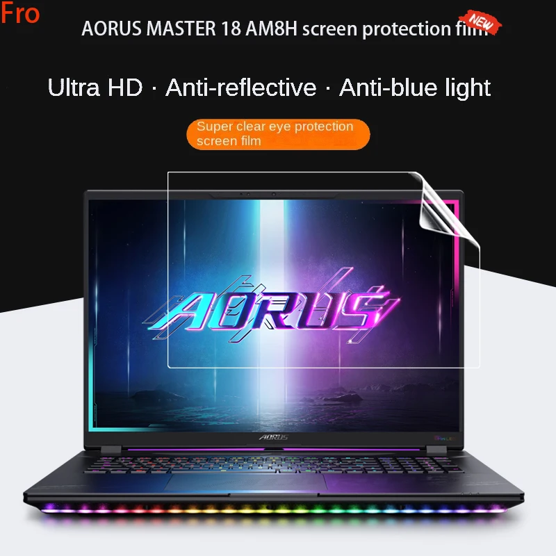 

For AORUS MASTER 18 AM8H Keyboard Film 18-inch notebook screen tempered film Keyboard Pad Peep-proof and Spy-proof film