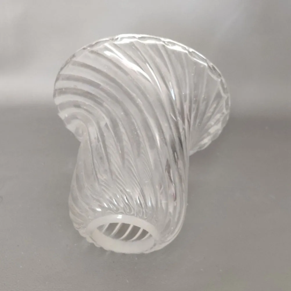 

1Pcs Stable Transparent Glass Lampshade Elegant Minimalist Lamp Cover for Modern Traditional Interior Decoration Table Lamp