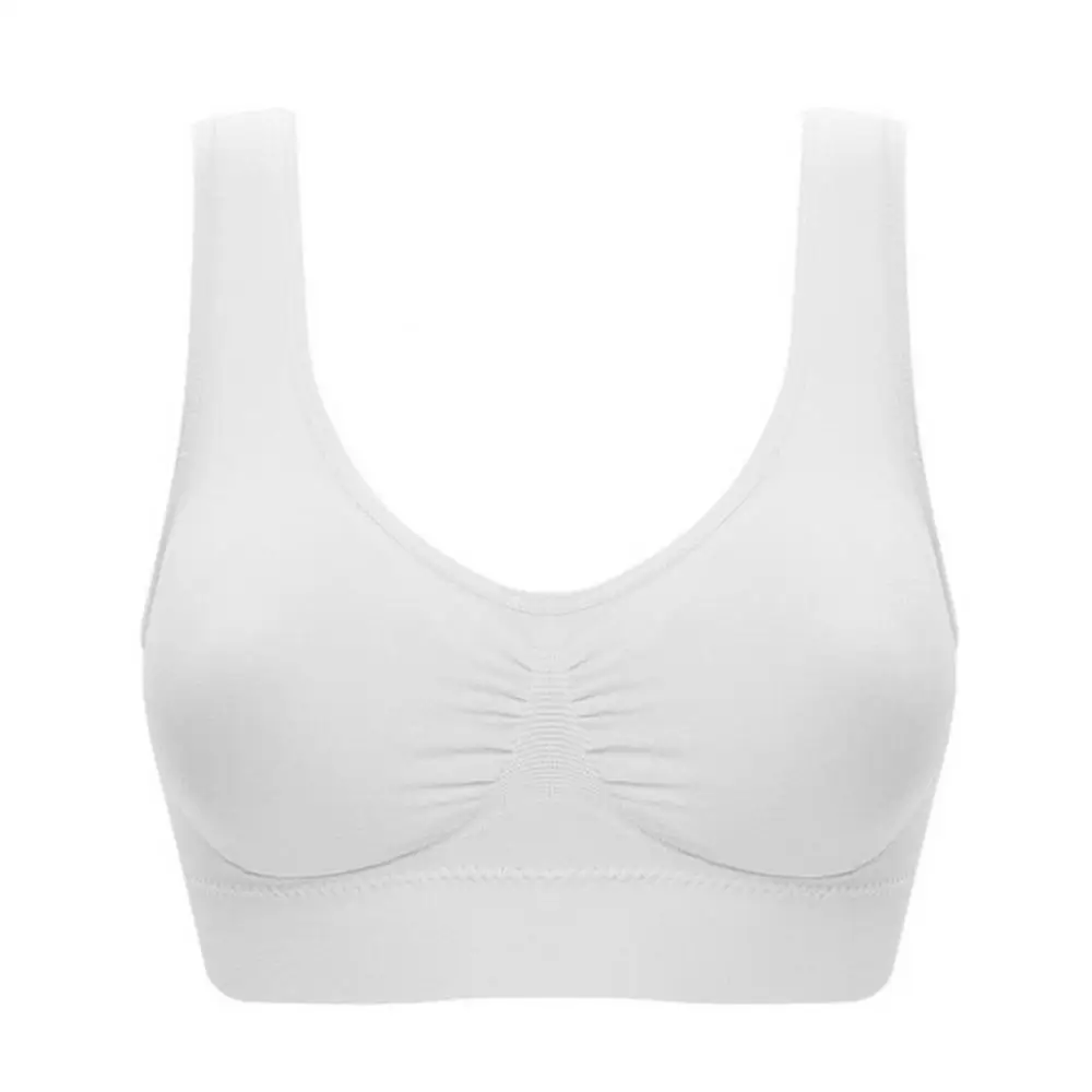 Women Sexy Single Layer Seamless Bra Wireless Sports Yoga Shapewear Lace Sport Bra Plus Size Seamless Bra Bralette Backless Lady