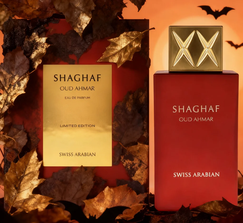 

Switzerland Arab Shaghaf Oud Ahmar neutral perfume combines fruit, flower and bergamot