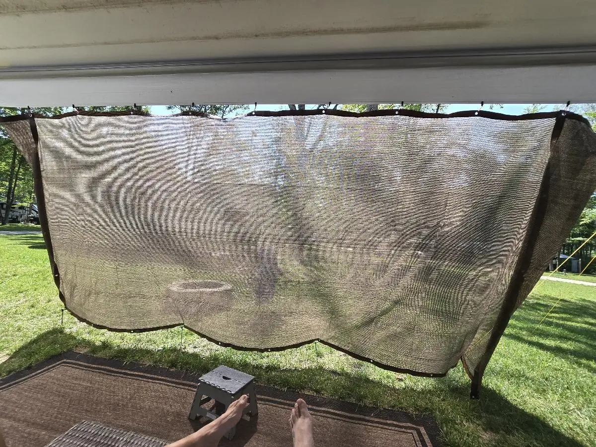 

Custom Sunshade Net for Pavilions Made of High-Quality Sunshade Fabric, It Provides Protective Effects with a 93% Ultraviolet B [Likely Meant to Be "Blockage"] Protection Rate.