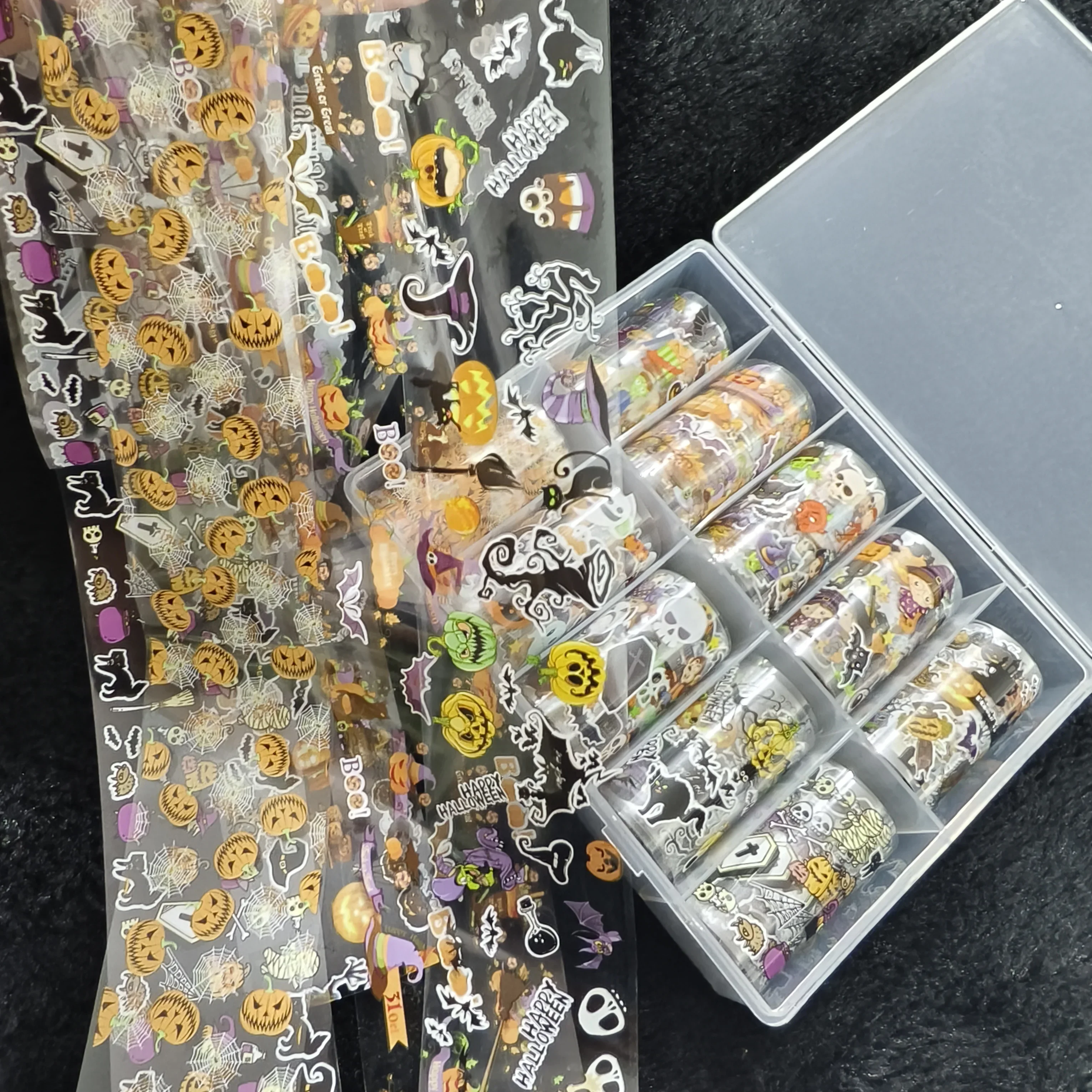 1 caixa rosa renda inverno flor xadrez anjo mármore arco folhas de transferência papel arte do prego adesivos decalque unhas decoração