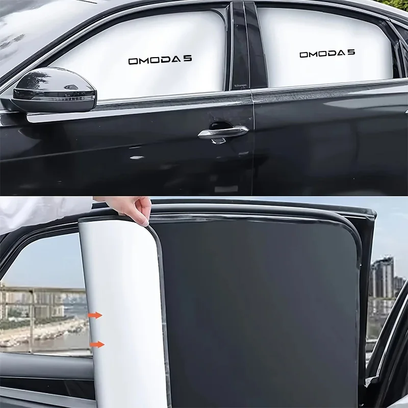 

Car Sun Shade Windscreen Front Window Visor Sun Protect Plaid For Chery Omoda 5 Tiggo 2 3 4 5 6 7 3X 5X Pro T11 Jaecoo 5X Glx 7