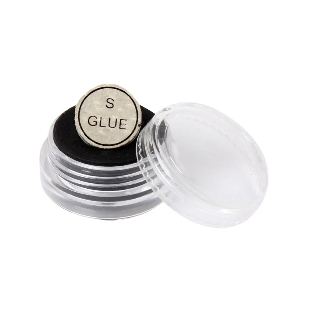 Eco Leatherette Pool Cue Tip Glue on S Hard Gray for Pool Billiards Cue Tip Cutting Tool Essentials