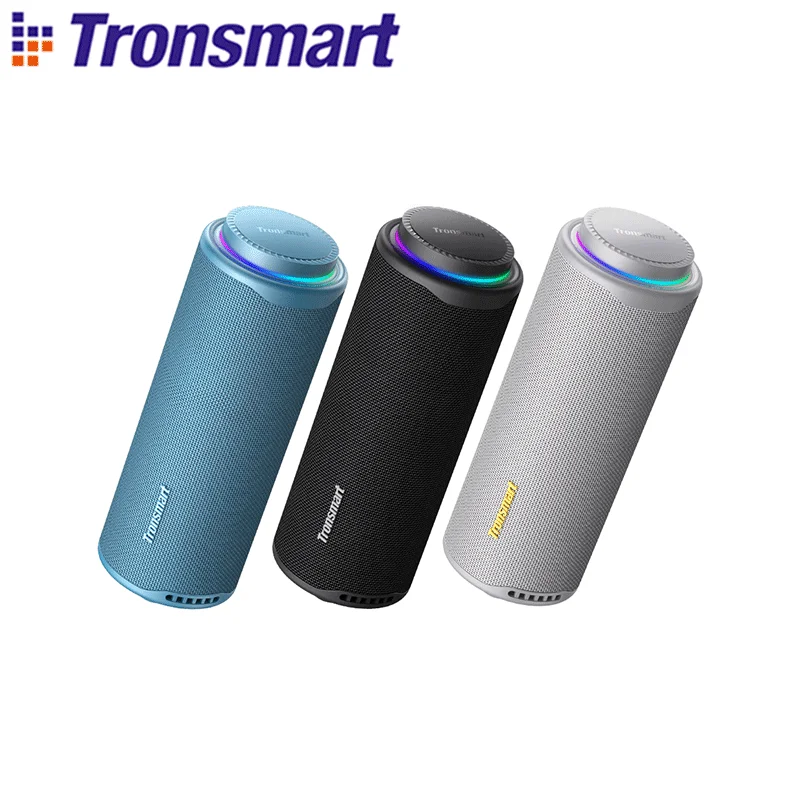 Tronsmart T8 Bluetooth-динамик 40 Вт, уличный портативный динамик с глубокими басами, SoundPulse, водонепроницаемый IPX7, управление через приложение, для кемпинга