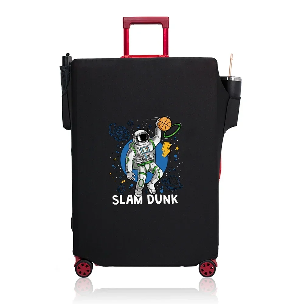 Luggage Protection Cover Case Travel Pull Rod Cases Covers Wear-resistant Dust Elastic Thickened Multi Pocket Astronaut