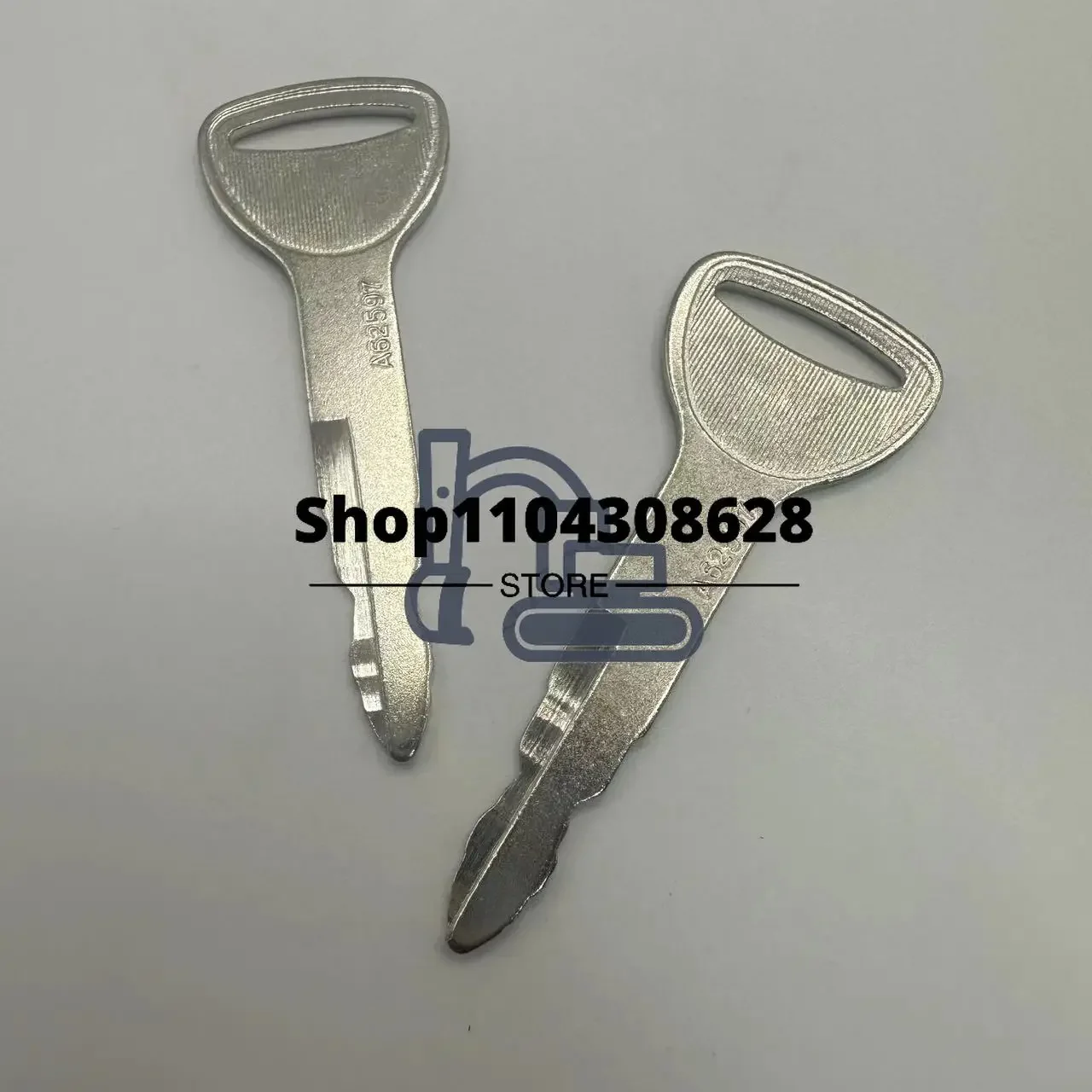 10PCS/5PCS/1PC Toynew Key with Logo A62597 57591-23330-71 Ignition Key for Toyota Forklift New Model