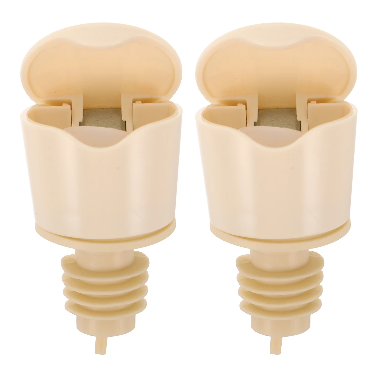 

2pcs Oil Bottle Spout Automatic Leakproof Pourer For Olive Oil Vinegar Soy Sauce Syrup Oyster Sauce Bottles Kitchen Seasoning