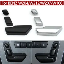 Car Left Right Seat Adjust Switch Control Button Cover Replacement For BENZ C GLK E ML GL Class W204 C204 X204 W212 W207 W166