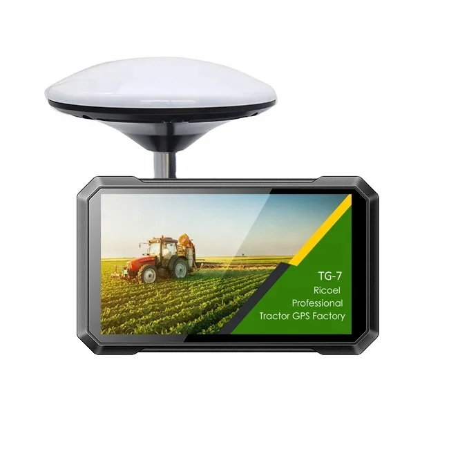 RICOEL 7 Inch IP67 Waterproof Android OS Tractor Gps Agricultural Guidance Systems for Spraying