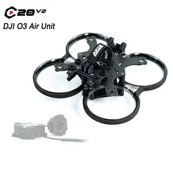 Axisflying Cineon C20 V2 Frame Kit for FPV Drone Accessorie 2 Inch Indoor Cinewhoop for T700 Carbon Fiber Better Wind Resistance