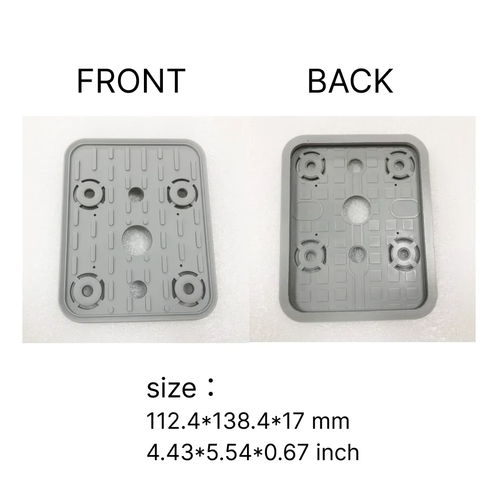 5PCS/lot CNC Machining Center Suction Cup Suction Block Suction Cup Rubber 140 * 115 * 17mm