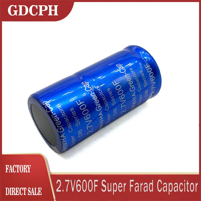 SAMWHA Green-Cap 2.7V600F Super Capacitor 16V100F Supercapacitor Automotive Rectifier Module Aluminum Electronic Ultracapacitor