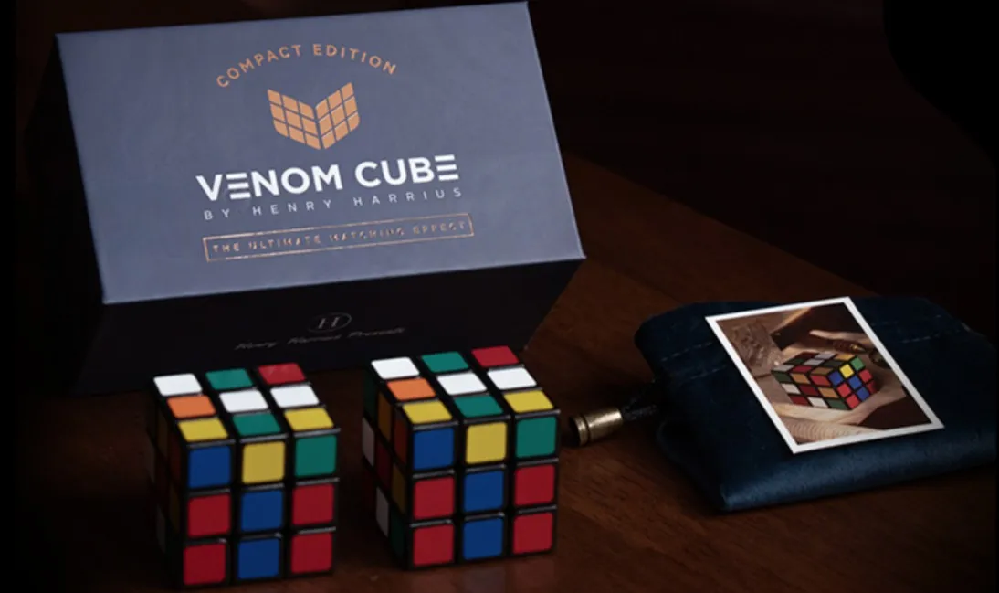 Venom Cube (Compact Edition) by Henry Harrius - Magic tricks (Instant Download)