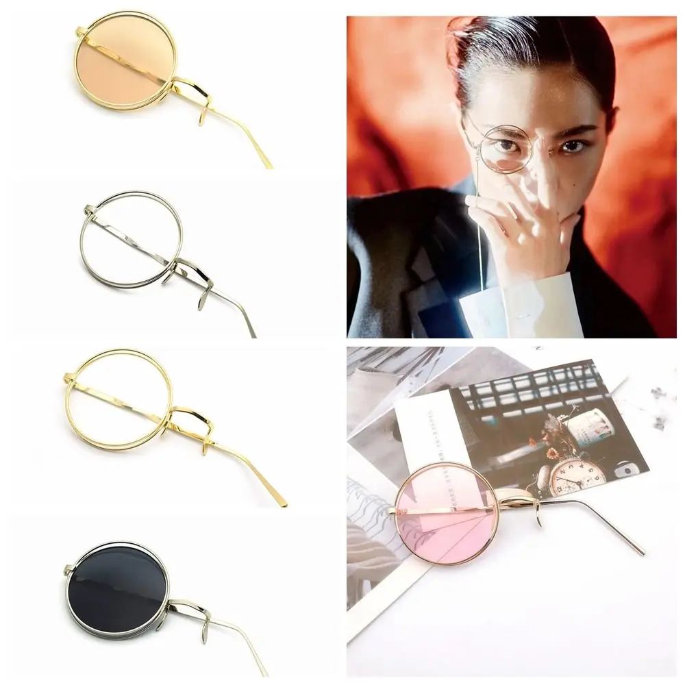 Cos Monocle Glasses For Men Women The Same One-Sided Anime Retro Steampunk Style Fag Thief British Style Eyeglass Frame
