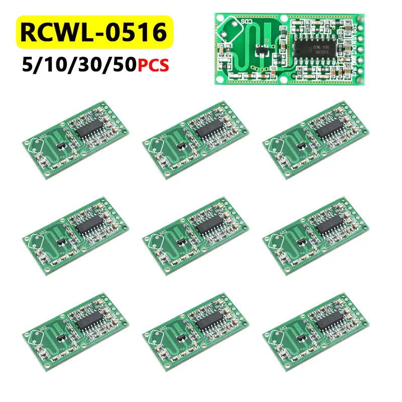 RCWL-0516 Microwave Radar Sensor Human body induction module Intelligent inductive detector