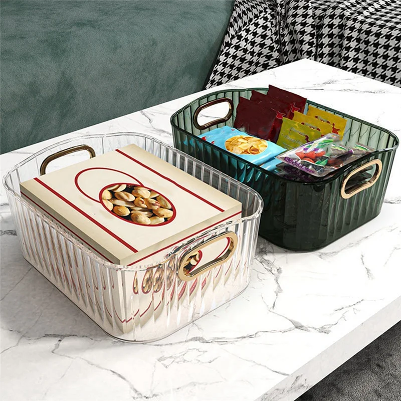

AC23-Desk Storage Box Cover Facial Mask Box Storage Rack Sorting Basket Lipstick Desk Skin Care Cosmetics Box Organizer