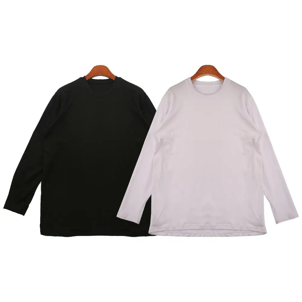 Air arches Swan basic long sleeve round T-shirt