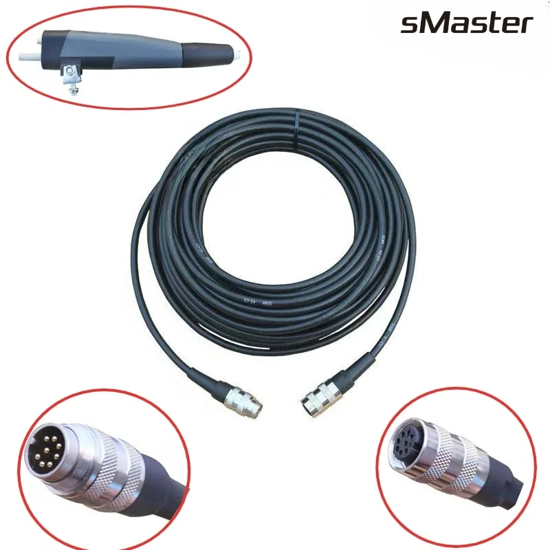 Automatic Spray Gun Cable 20m 5m 10m with Connector Accessories for PEA-C4 C4 0351215 0351216 0351217