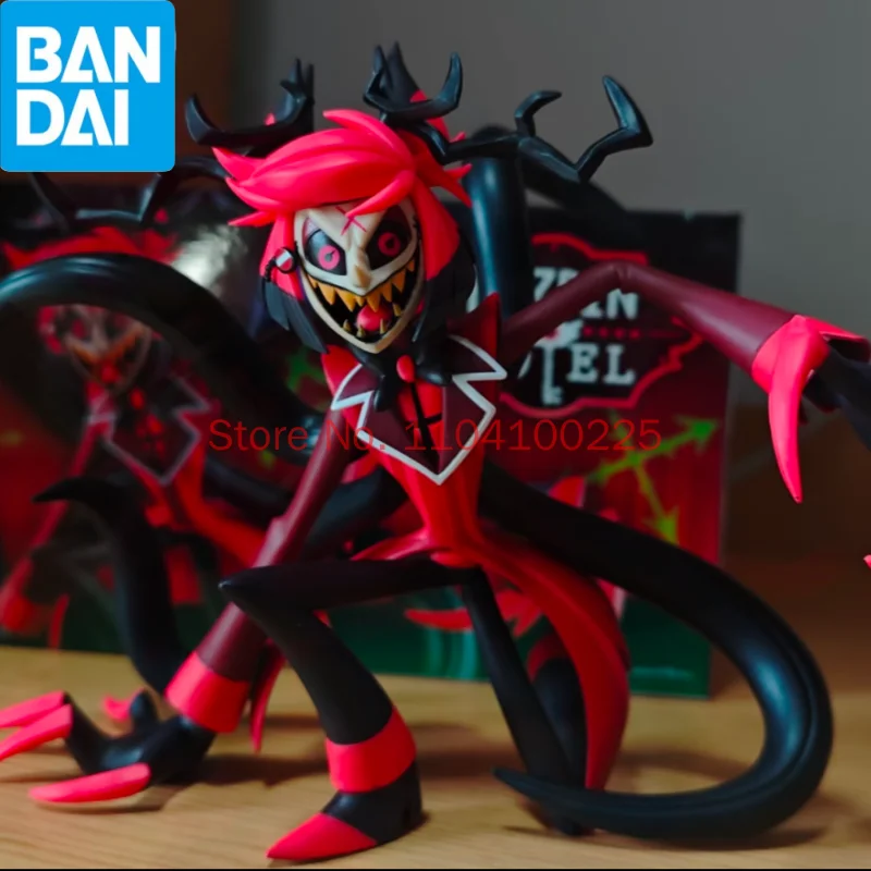 

In Stock Bandai Banpresto Original Radio Demon Anime Figure Welcome To Hazbin Hotel Alastor Action Figure Model Toy Collection