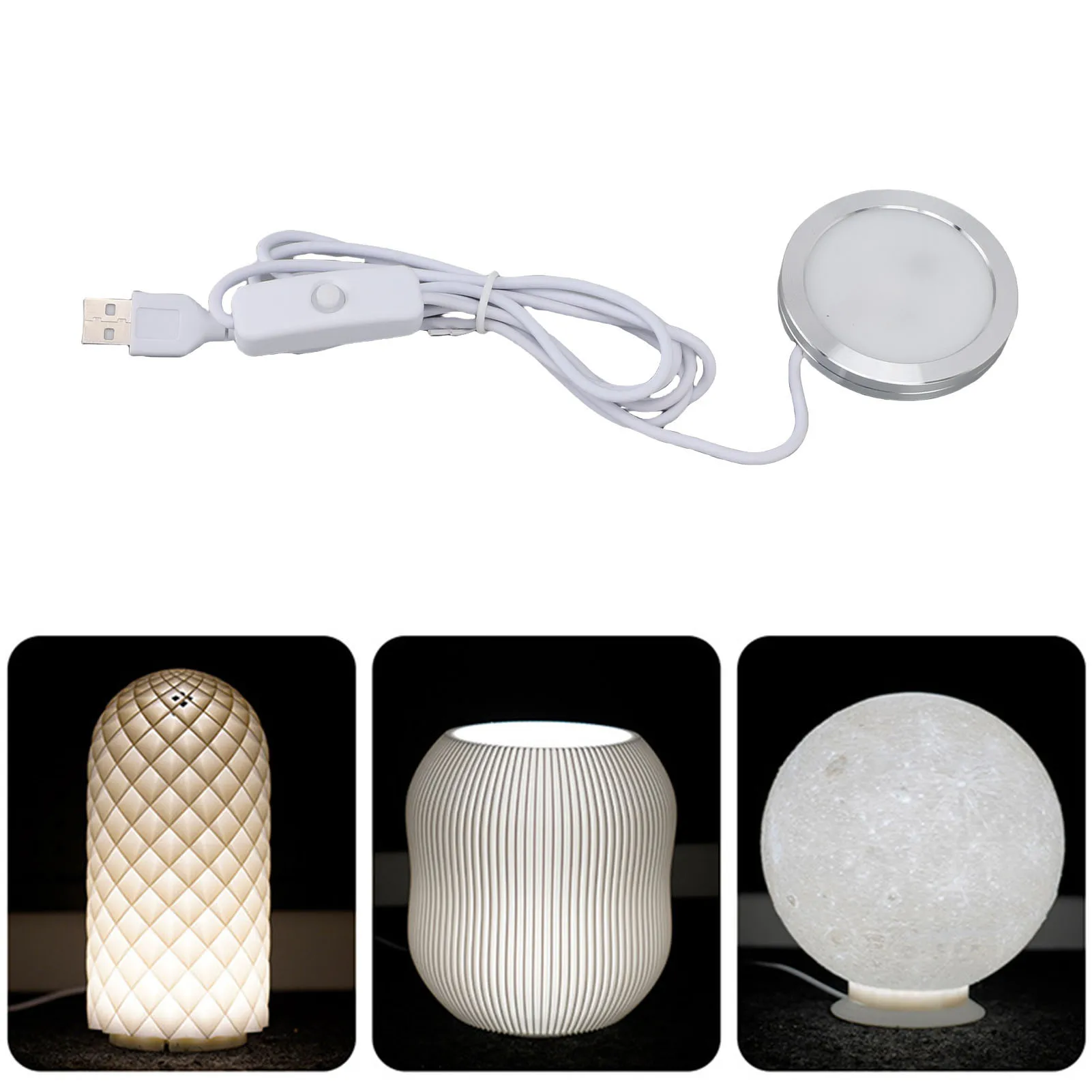 3D Printer LED Lamp Kit Multicolor RGB Night Light MH001 for Bambu Lab 3D Printer Replacement Parts Accessories