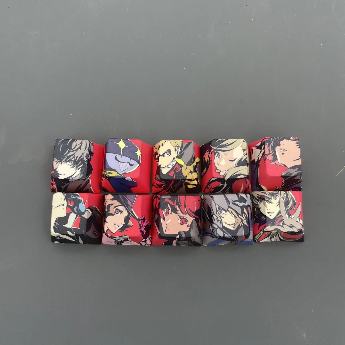 

Gaming Anime Keycaps Set PBT Sublimation Cherry Profile Keycaps for Mechanical Keyboard Personalized Creativity Custom Key Caps