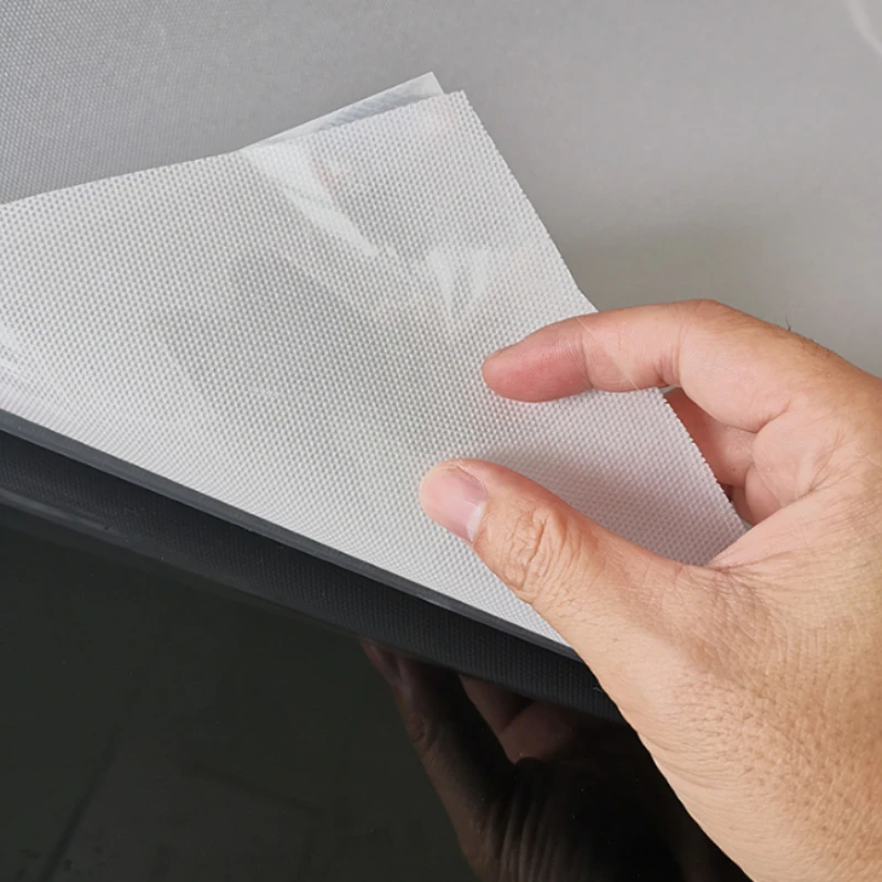 50cm*5m PET Heat Transfer Positioning Film Transparent Self-adhesive Positioning Film High-temperature Resistant Transfer Film