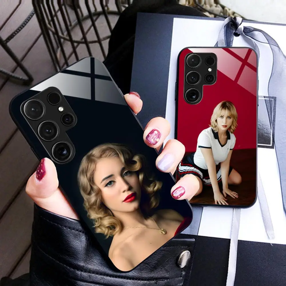 Caylee Cowan Phone Case for Samsung Galaxy S26 S25 S24 S23 S22 S21 S20 Note20 Plus FE Ultra Glass Protective Cover