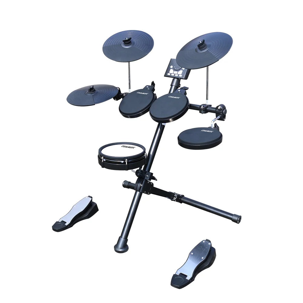 Musical Instrument DD4 Portable Electronic Drum Set for Home Practice