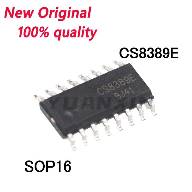 5/PCS New Original CS8389E SOP16 Anti-crack function stereo audio amplifier chip In Stock