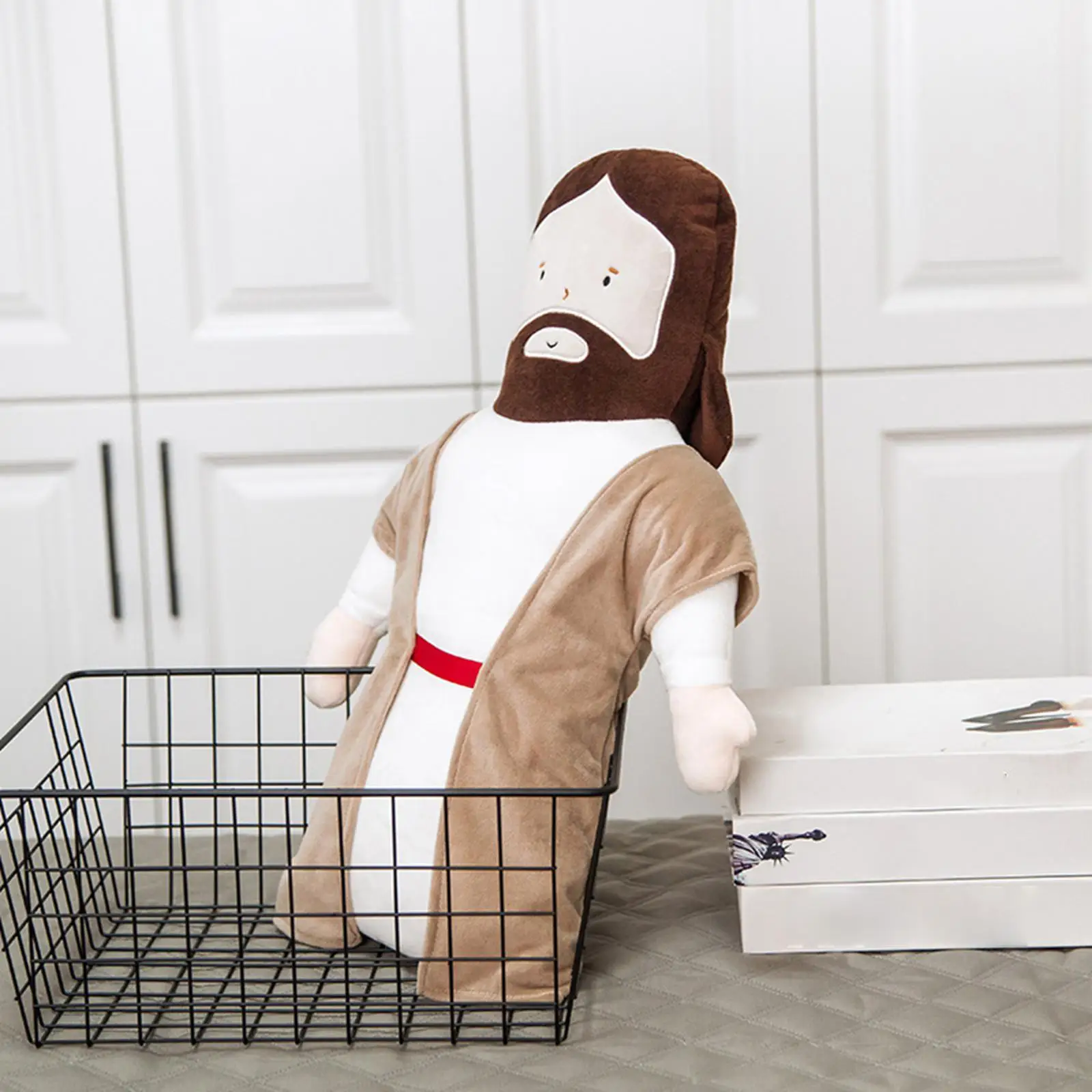 

Jesus Plush Doll Gift Classic Decoration Ornament for Church Christmas Sunday School Children